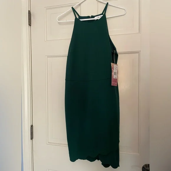 slim fit dress slacks Zapaka Women Dark Green Cocktail Dress with Beading Bodycon Strapless Sleeveless Homecoming Party Dress, Dark Green / US6 main image 1